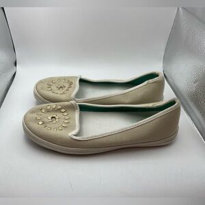 Jack Rogers women’s tan loafers size 7
